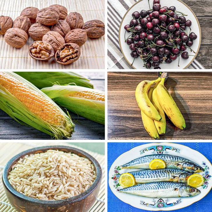 melatonin içeren yiyecekler